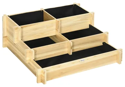 Productafbeelding van Outsunny opklapbed met houten frame, model 845-639V00