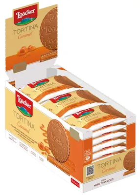 Produktbild von Loacker Tortina Caramel 24x21g