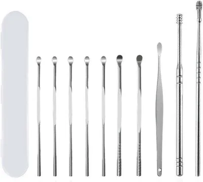 Produktbild von Ohrenschmalz-Entferner-Set mit 50 Ohrstäbchen und Aufbewahrungsboxen