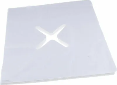 Produktbild von 200 Stück Einweg Massage Gesichtsauflage Nasenschlitztücher Auflage 35cmx35cm