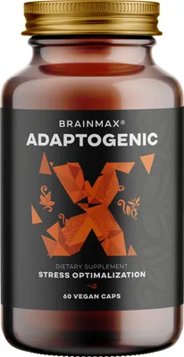 Obrázek produktu pro BrainMax Adaptogenic, 60 rostlinných kapslí