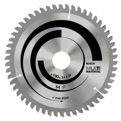 Immagine prodotto di Lama circolare Bosch Multi Material, 130 x 20/16 x 2 mm, 42 2608641195 Diametro: 130 x 20/16 mm Spessore: 2,0 mm Lama (2608641195)