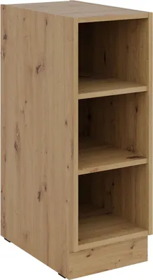 Produktbild von Unterschrank Regal 30 cm Eiche Artisan Küchenzeile Küchenblock Küche