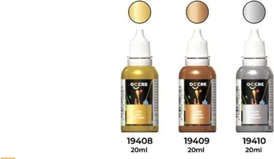 Obrázek produktu pro OcCre barevná sada metalických odstínů