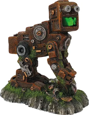Produktbild von Nobby Aquariendekoration Schrott Roboter mit LED