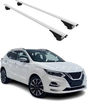 Produktbild von Dachträger Gepäckträger für Nissan Qashqai J11 2014-2021 Grundträger Metall Grau
