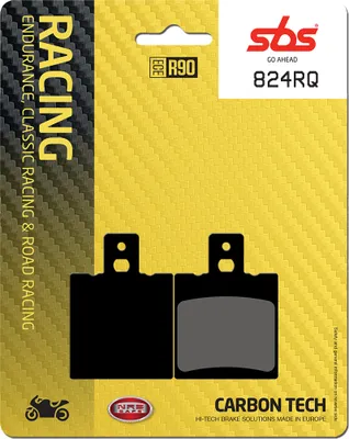 Produktbild von Bremsbelag SBS 824RQ (Satz pro Scheibe) Road Racing Carbon Tech