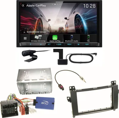 Produktbild von Kenwood DMX8021DABS Android Auto CarPlay Einbauset für Mercedes Viano Vito W639