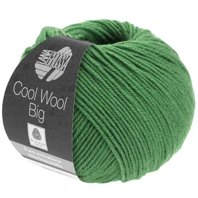 Produktbild von Lana Grossa Cool Wool Big 997 Blattgrün 50g