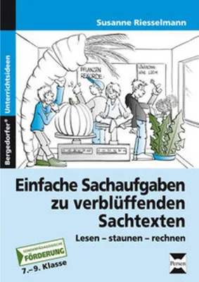 Obrázek produktu pro Einfache Sachaufgaben zu verblüffenden Sachtexten