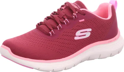 Produktbild von Skechers Damen-Sneaker Rot-Weiß-Rosa, Farbe:rot, EU Größe:41