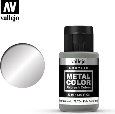Produktbild von Vallejo 77.704, Grau, Metallisch, Farbe auf Wasserbasis, Flüssigkeit, 32 ml