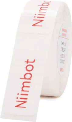 Produktbild von EDIBAZZAR | NIIMBOT Thermoetiketten 14x30mm ROT