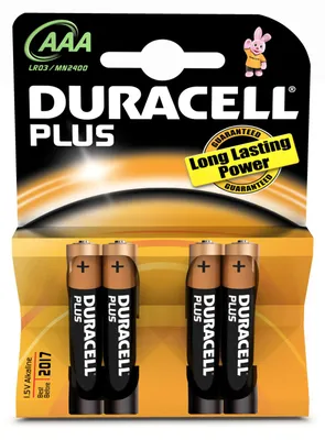 Image de Duracell AAA Plus Batterie à usage unique Alcaline
