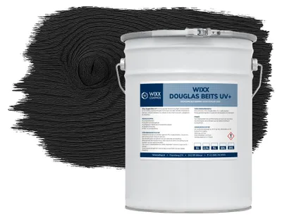 Productafbeelding van Wixx Douglasbeits UV+ - Zwart - 10L
