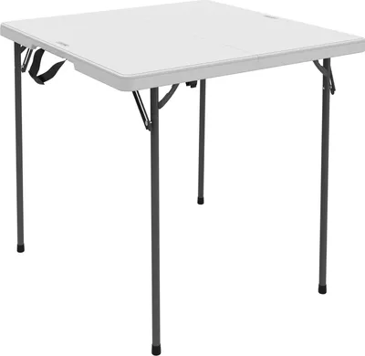Produktbild von Falttisch weiß Polyethylen Stahlrahmen 37" Quadrat