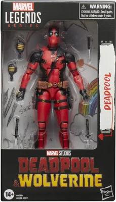 Produktbild von Hasbro Deadpool & Wolverine Figur Rot  Rot One Size