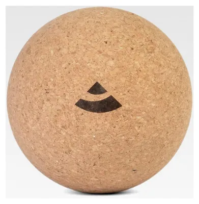 Produktbild von Faszienball Ø 12 cm | Massageball aus Kork | Faszienkugel aus Naturmaterial gegen Muskelverspannungen | Massageball für Faszienmassage und Triggerpunkttherapie | Korkball zur Faszienmassage