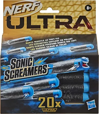 Zdjęcie produktu dla Hasbro F1048EU41 Nerf ULTRA SONIC SCREAMERS Wkład 20 rzutek