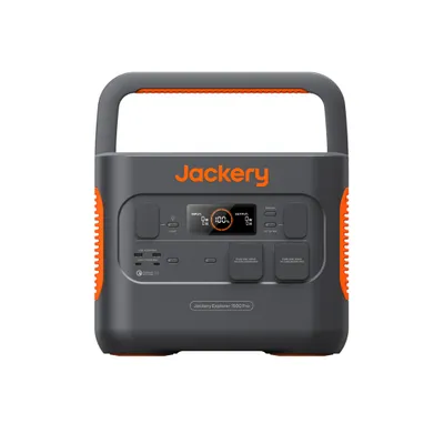 Produktbild von Jackery Explorer 1500 Pro Tragbare Powerstation 1512Wh – Mobile Stromversorgung, Outdoor Notstromaggregat, Solargenerator, Stromgenerator, Generator