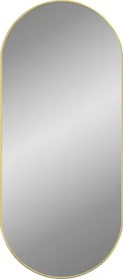 Immagine prodotto di vidaXL Specchio da parete Golden 100x45 cm Ovale