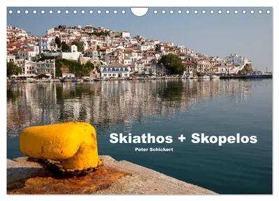 Immagine prodotto di Skiathos + Skopelos (calendario da parete 2027, formato A4 orizzontale), calendario mensile CALVENDO