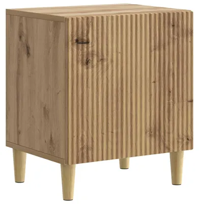Zdjęcie produktu dla Szafka nocna vidaXL Artisan – dąb, 43 x 34,5 x 50 cm, materiał drewnopochodny