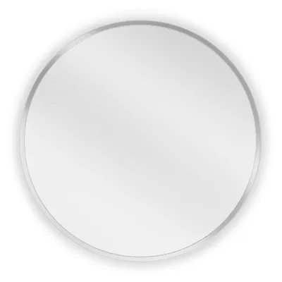 Obrázek produktu pro Mexen Loft lustro łazienkowe okragłe 50 cm, rama inox - 9850-050-050-000-10