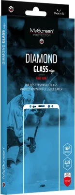 Produktbild von MyScreen DIAMOND GLASS edge Vollkleber Schwarz