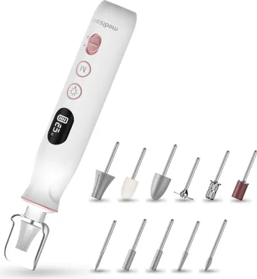 Produktbild von medisana MP 940 elektrisches Maniküre & Pediküre-Set mit 10 Aufsätzen