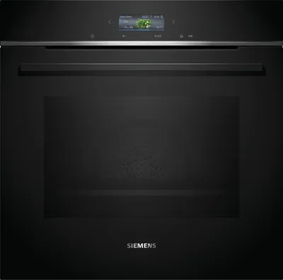 Produktbild von Siemens Backofen iQ700 iQ700, HB772G1B1 Einbau-Backofen, Schwarz, Edelstahl