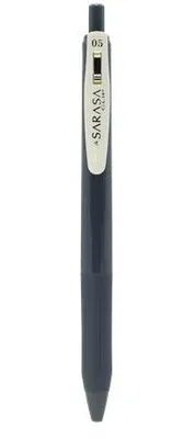 Produktbild von Gelschreiber "Sarasa Clip Vintage", dunkelgrau, 0,33 mm, Quetschmechanismus, ZEBRA 69310