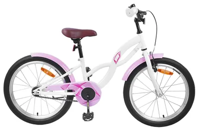 Produktbild von Fahrrad 12 Zoll Stahlrahmen für Kinder Dunkelrosa