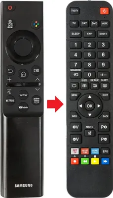 Produktbild von Fernbedienung passend für SAMSUNG UA55U8050FU | UA58U8000FU | UA65U8050FU