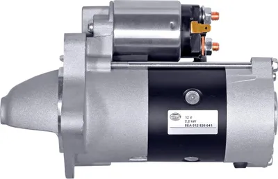 Productafbeelding van Startmotor, 12V, 2,2 kW, 9 tanden, HELLA, geschikt voor onder andere MAZDA B-SERIE