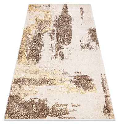 Image de Tapis MEFE moderne 8731 Rosette vintage - Structural deux niveaux de molleton beige beige 120x170 cm