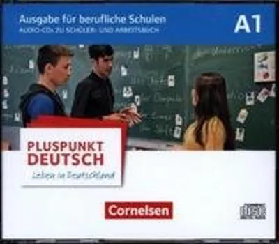 Produktbild von Pluspunkt Deutsch A1 - Ausgabe für berufliche Schulen - Schülerbuch-CDs und Arbeitsbuch CDs (4) im WAV-Format