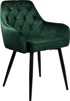 Obrázek produktu pro Židle ATLANTA VELVET zelená, skandinávský design