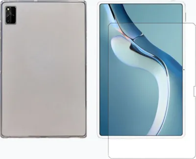 Produktbild von 2in1 Tablet Set für Huawei MatePad Pro 2021 12.6 Zoll mit Cover + Schutzfolie Hülle Smart Case Hartglas