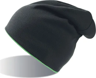 Produktbild von Atlantis | Extreme Beanie / Mütze - Farbe: Black/Green Fluo - Größe: One Size