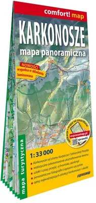 Zdjęcie produktu dla Comfort map Karkonosze mapa panoramiczna 1:33 000