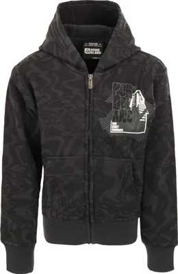 Produktbild von Nordblanc Kinder-Zip-Hoodie Schwarz - 110-116