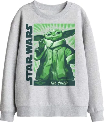 Productafbeelding van Star Wars - Sweater voor kinderen, model TV29915 (maat 128) (sportief, heathergroen)