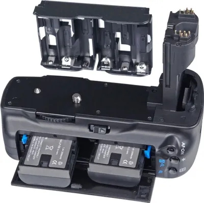Produktbild von Batteriegriff Set für Canon EOS 5D Mark II + LP-E6N Akku wie BG-E6