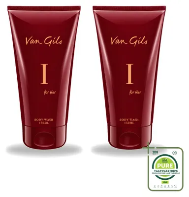 Produktbild von 2 x Van Gils I for Her Douchegel - 150 ml - Großpackung - 2 Stücke