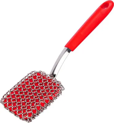 Produktbild von INF Vierkantkopfspatel - 316 Edelstahl Rot