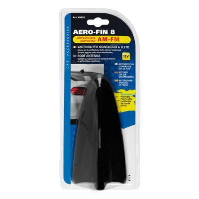 Obrázek produktu pro Lampa Aero-Fin 8 Zesílená střešní anténa AM/FM, lakovatelná, průměr 15 mm