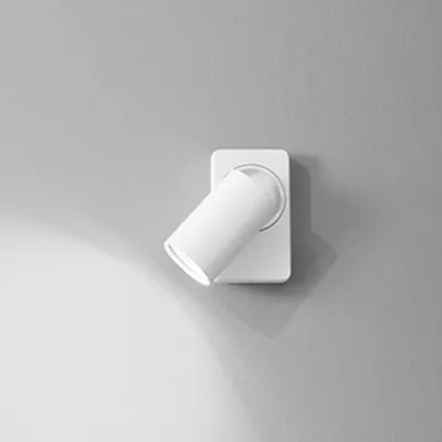 Immagine prodotto di Applique a led ODDY orientabile rotonda Bianca da 1xGu10 Perenz