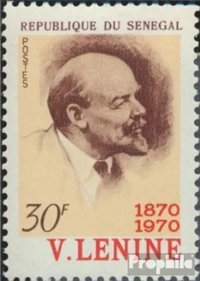Produktbild von Briefmarken Senegal 1970 Mi 421 (kompl.Ausg.) postfrisch Wladimir Lenin