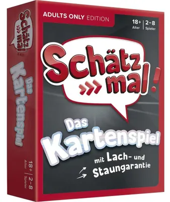 Produktbild von Schätz mal! Das Kartenspiel -  Adults Only Edition